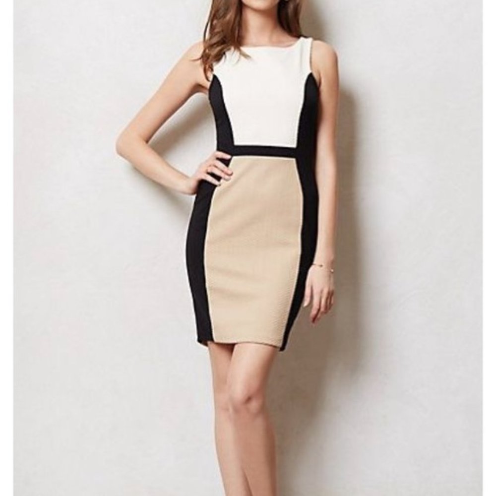 Anthropologie Weston Wear Colorblock Dress XS